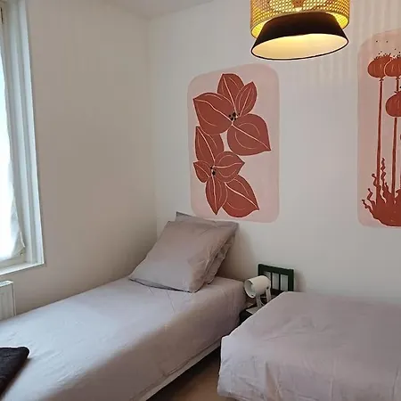 Rose Vegetale - 3 Couchages - Proche Centre&cirque Apartment Amiens